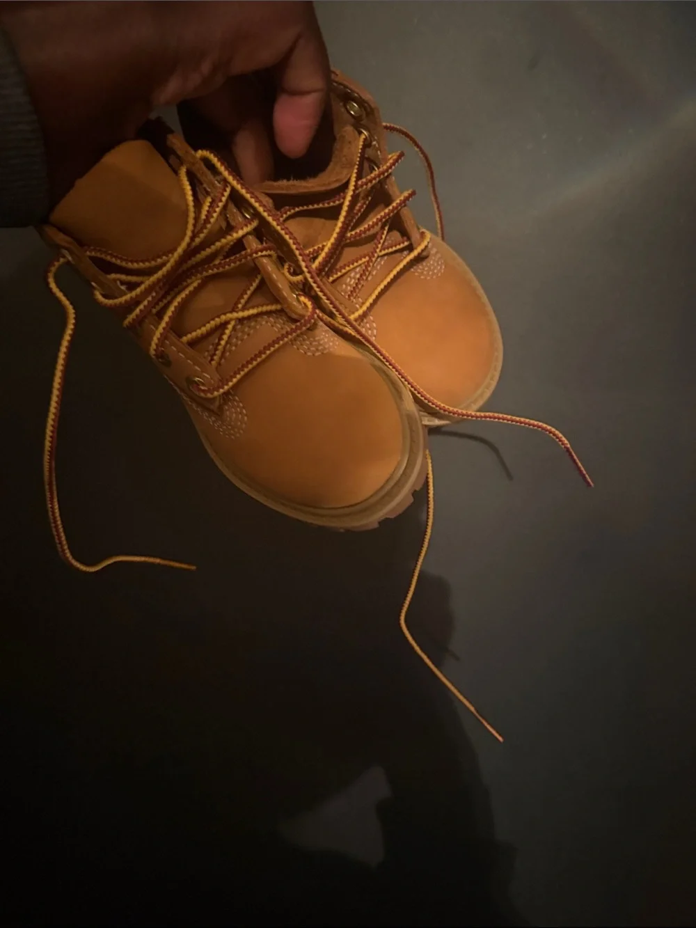 Timberland Kids Wheat Nubuck Ankle Boots - Honey Tan